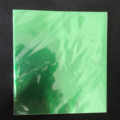Plastic Chocolate Wrapper - Green Color - 250Pcs in a 1 Pack