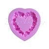 Fondant Mould Heart Style Garland Shape - Fondant Clay Marzipan Mould.