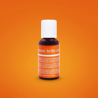 Chefmaster Neon Brite Orange Liqua-Gel Food Coloring 20ml