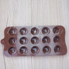 Chocolate Mould Spiral Toffee Shape Silicone 15 Cavity