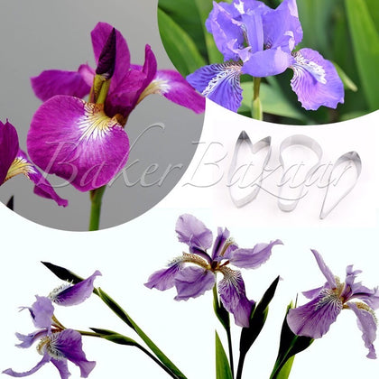 Petal Cutter Iris -Bakeware Mould Biscuit Mould Fondant Cake Decoration DIY Tool