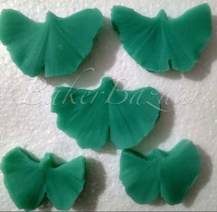 Fondant Mould Front & Back Veined Butterfly Shaped Embosser Silicone Fondant Clamp Marzipan Mould