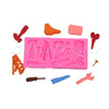 Fondant Mould Hardware tools, Hammer, Saw, Scissor, etc Shape - Silicone Fondant Clay Marzipan Mould.