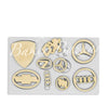 Fondant Mould Luxury Cars Logos Shape- Fondant Clay Marzipan Mould.