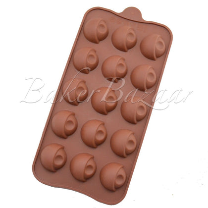 Chocolate Mould Eye Shape Silicone 15 Cavity