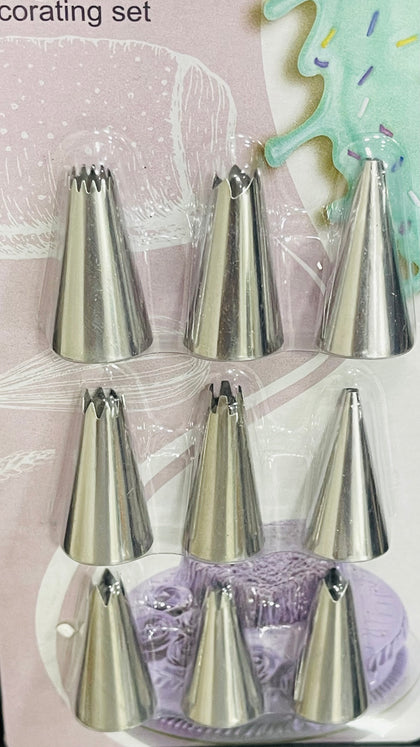 9 In 1, 9 Pc Nozzle Set