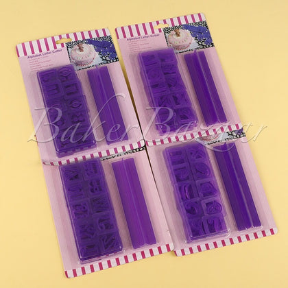 New English Alphabets Cutter Set - SugarCraft Fondant Cutter Cake Decorating DIY Tool.