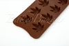 Chocolate Mould Marijuana Cannabis Weed Edible Leaf Shape Leaves Series  8 Cavity