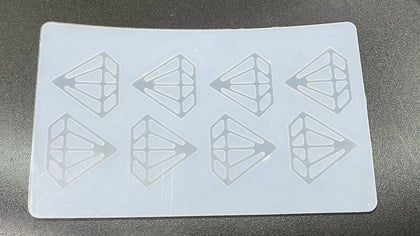 Silicone Garnishing Sheet,Garnishing Mould Style 6