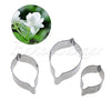 Jasmine Flower Petal Cutter-Bakeware Mould Biscuit Mould Cookie Mould Set Sugar Arts Fondant Cake Decoration DIY Tool.